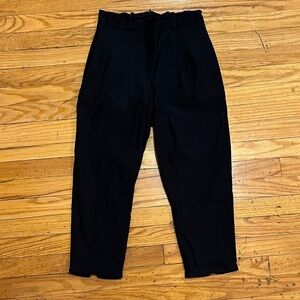 Vixen by Micheline Pitt Black Cigarette Capris